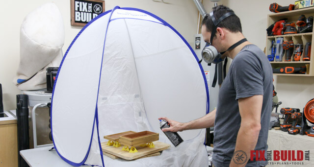 How to Make a DIY Spray Booth Turntable